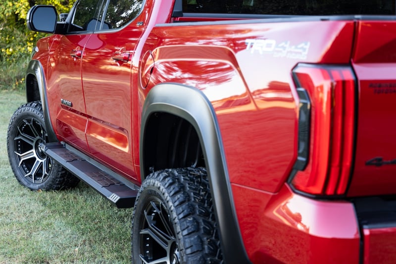 Rough Country - HD2 Aluminum Running Boards - CrewMax - Toyota Tundra 2WD/4WD (2022-2025) - SRB072291A