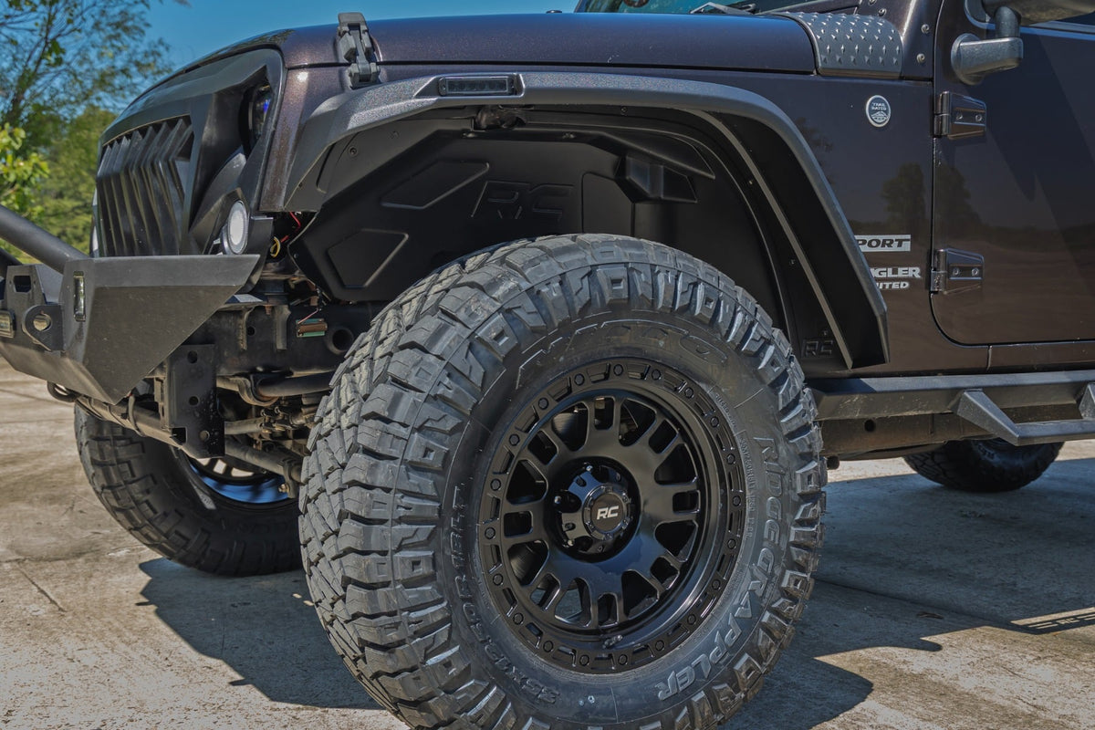 Rough Country - Wheel Well Liners - Front & Rear - Jeep Wrangler Unlimited 2WD/4WD (2007-2018)