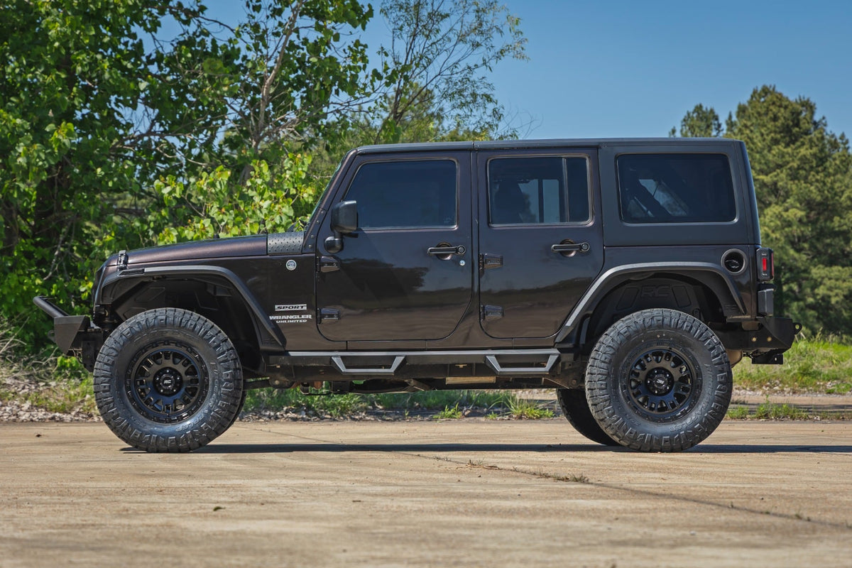 Rough Country - Rear Wheel Well Liners - Jeep Wrangler Unlimited 2WD/4WD (2007-2018)