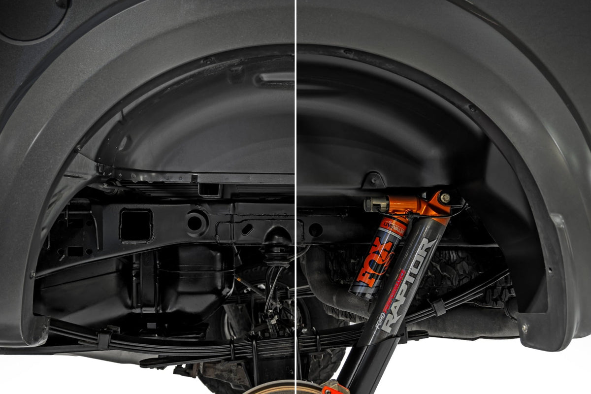 Rough Country - Rear Wheel Well Liners - Ford F-150 Raptor 4WD (2017-2020)