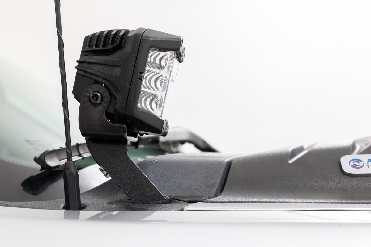 LED Light Kit | Ditch Mount |  3&quot; OSRAM | Wide | Chevy 1500 &amp; Chevy/GMC 2500HD/3500HD (07-14)
