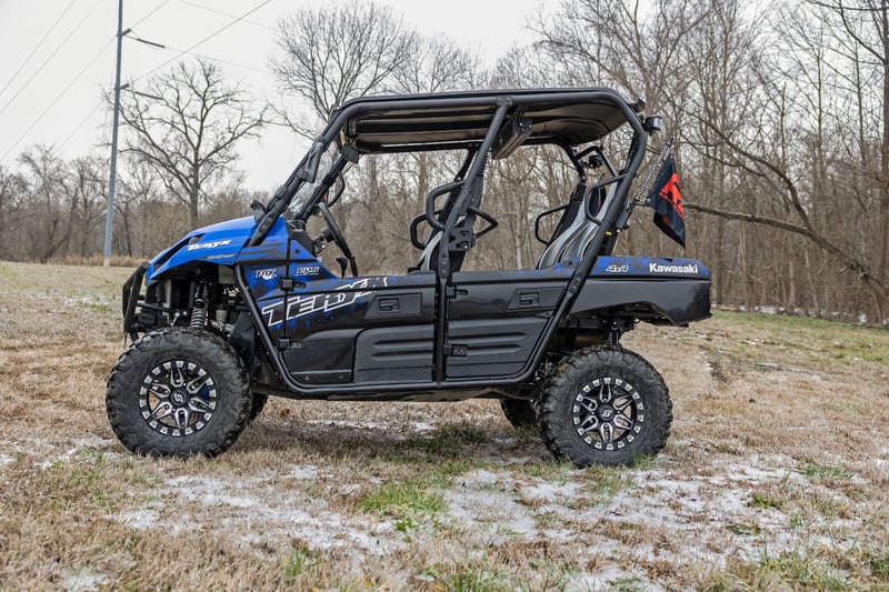 Rough Country - LED Cube Light Kit - 3-inch Osram Wide Angle Series - Rear Facing - Kawasaki Teryx - 94008