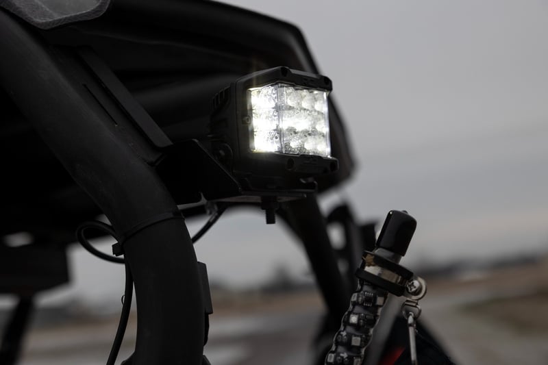 Rough Country - LED Cube Light Kit - Spectrum Series - Rear Facing - Kawasaki Teryx - 94009