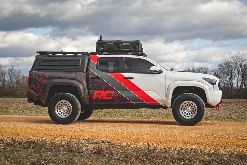 Rough Country - Rough Country 87 Series Wheel - Simulated Beadlock - Full Machine - 17x8.5 - 6x5.5 - +0mm - 87170912C