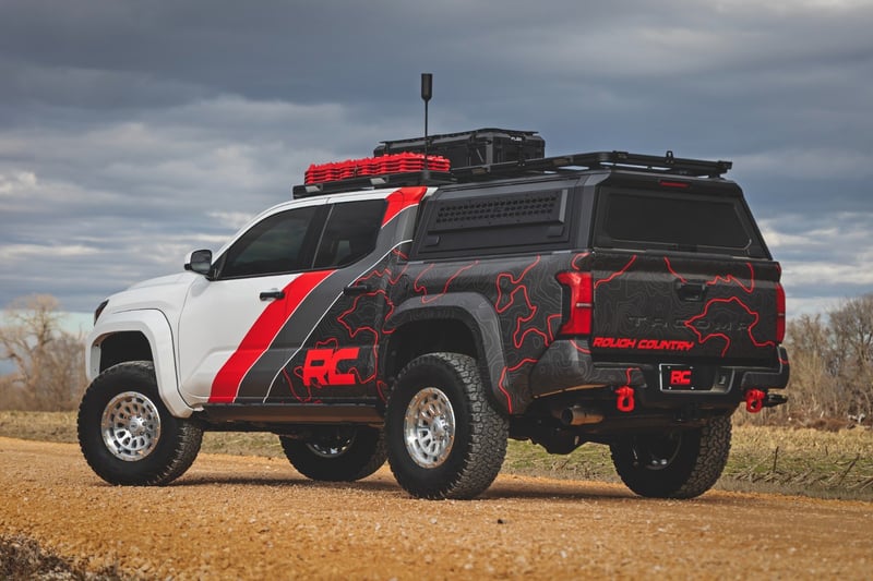 Rough Country - Rough Country 87 Series Wheel - Simulated Beadlock - Full Machine - 17x8.5 - 6x5.5 - +0mm - 87170912C