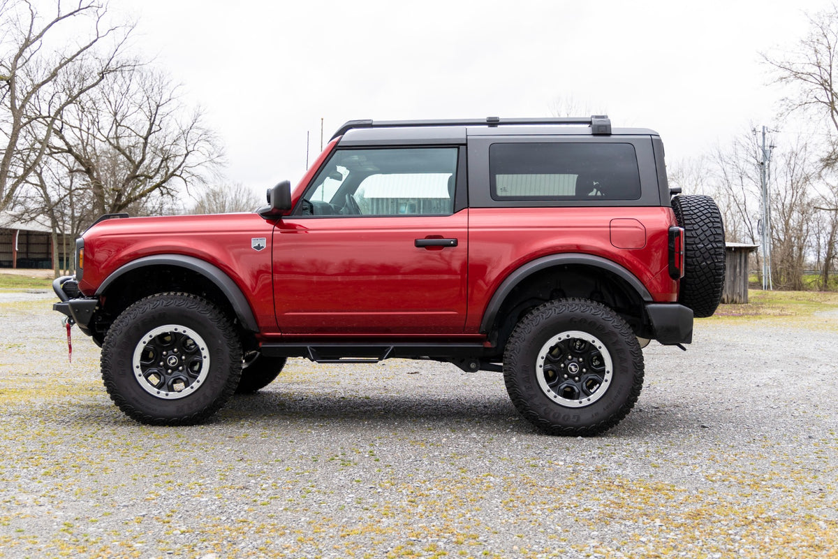 AL2 Drop Steps | 2-Door | Ford Bronco (2 Door) 4WD (2021-2024)