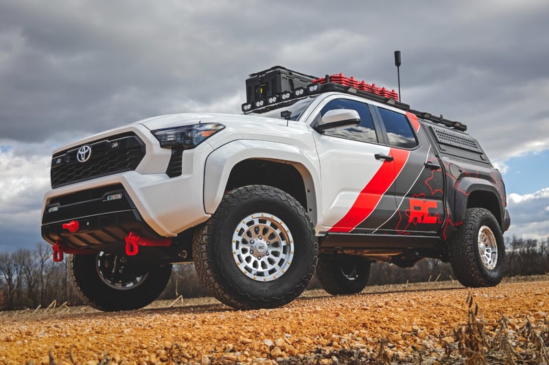 Rough Country - Rough Country 87 Series Wheel - Simulated Beadlock - Full Machine - 17x8.5 - 6x5.5 - +0mm - 87170912C