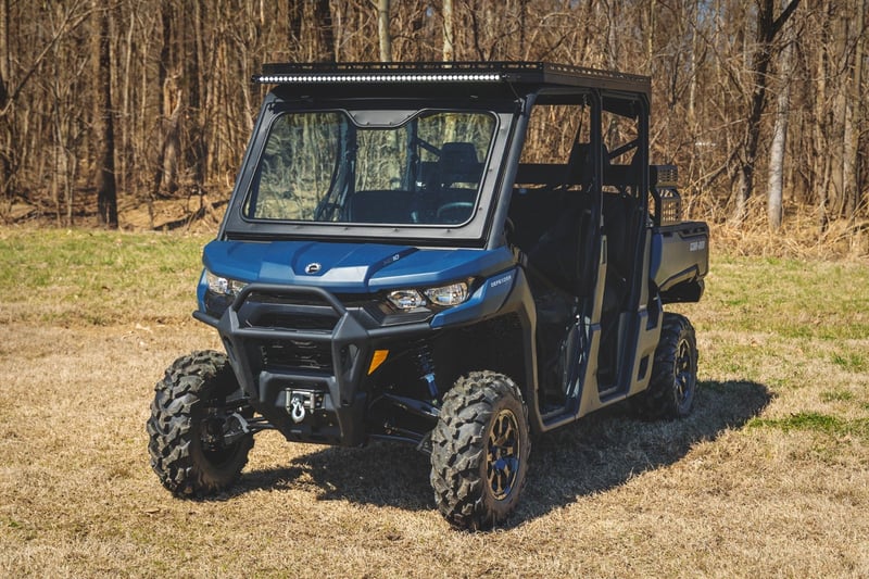 Rough Country - LED Light Deck Roof 50" Spectrum Single Row Can-Am Defender MAX HD10 - 97097 by Rough Country - rear view