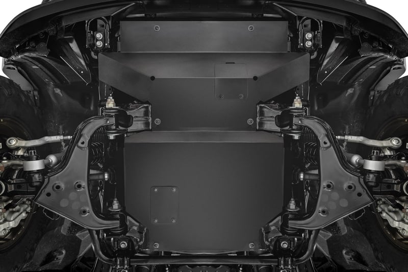 Rough Country - Skid Plate - Front & Belly - Toyota 4Runner 2WD/4WD (2025) - 75013 by Rough Country - installed view