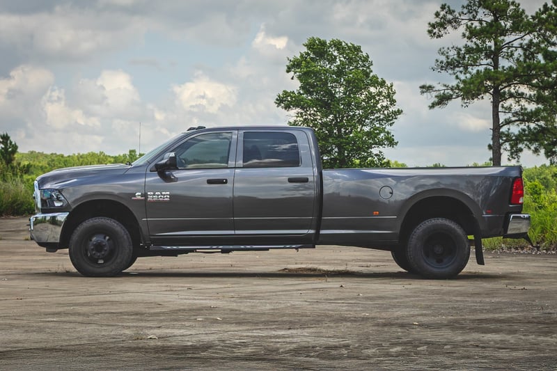 Rough Country - AC2 Running Boards - Amber/White - Crew Cab - Ram 1500/2500/3500 2WD/4WD (2010-2025 & Classic) - 57009