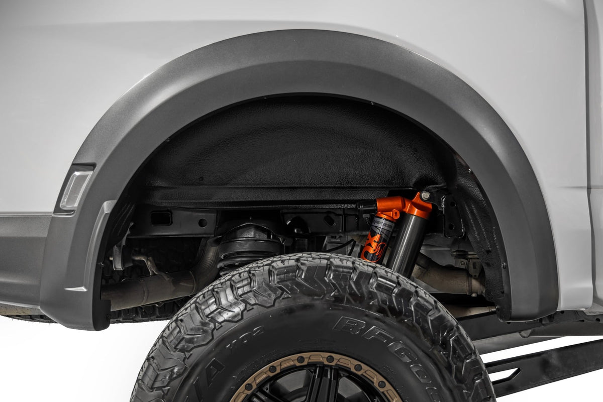 Rough Country - Rear Wheel Well Liners - Ford F-150 Raptor 4WD (2021-2026) - 4523A