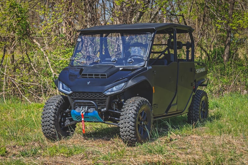 Rough Country - Vented Full Windshield - Scratch Resistant - Segway UT10 P - 98202690