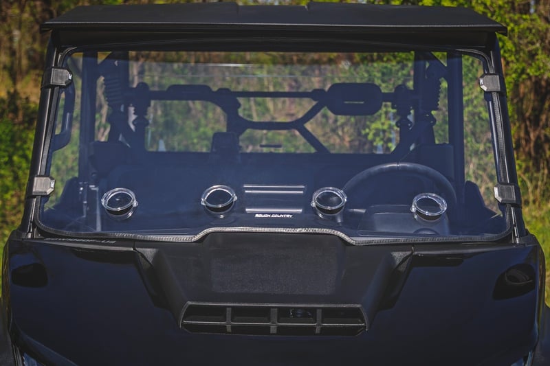 Rough Country - Vented Full Windshield - Scratch Resistant - Segway UT10 P - 98202690