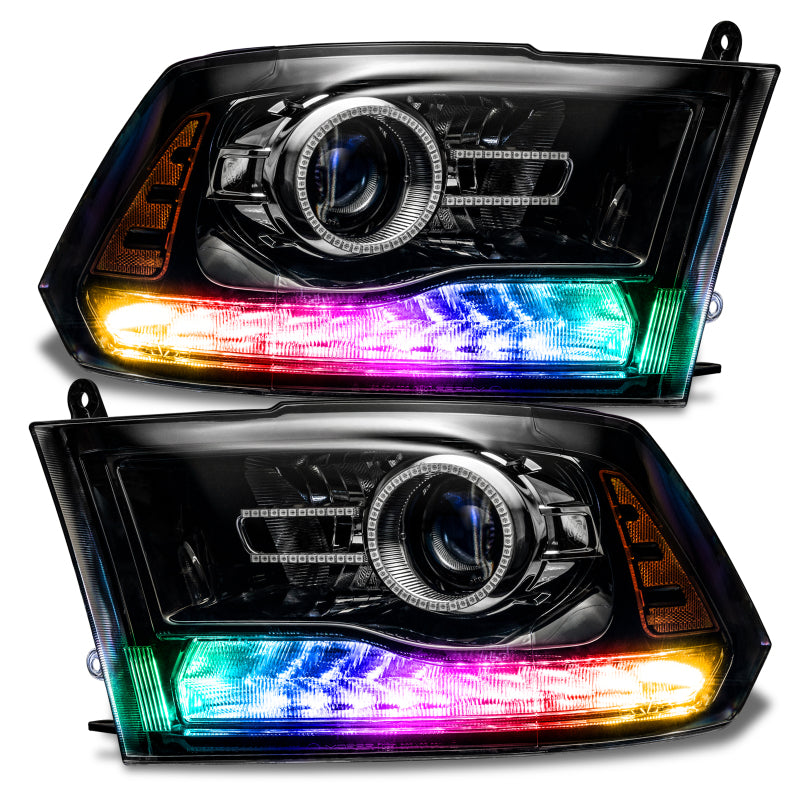Oracle 13-18 Dodge Ram Dynamic DRL Replacement + Turn Signals - ColorSHIFT - Dynamic SEE WARRANTY - 1327-332