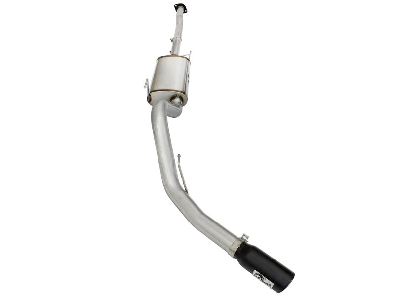 aFe MACHForce XP SS Exhaust 3in to 3.5in Cat-Back w/ Black Tip 15 Ford F-150 EcoBoost V6 2.7/3.5Ltt - 49-43068-B