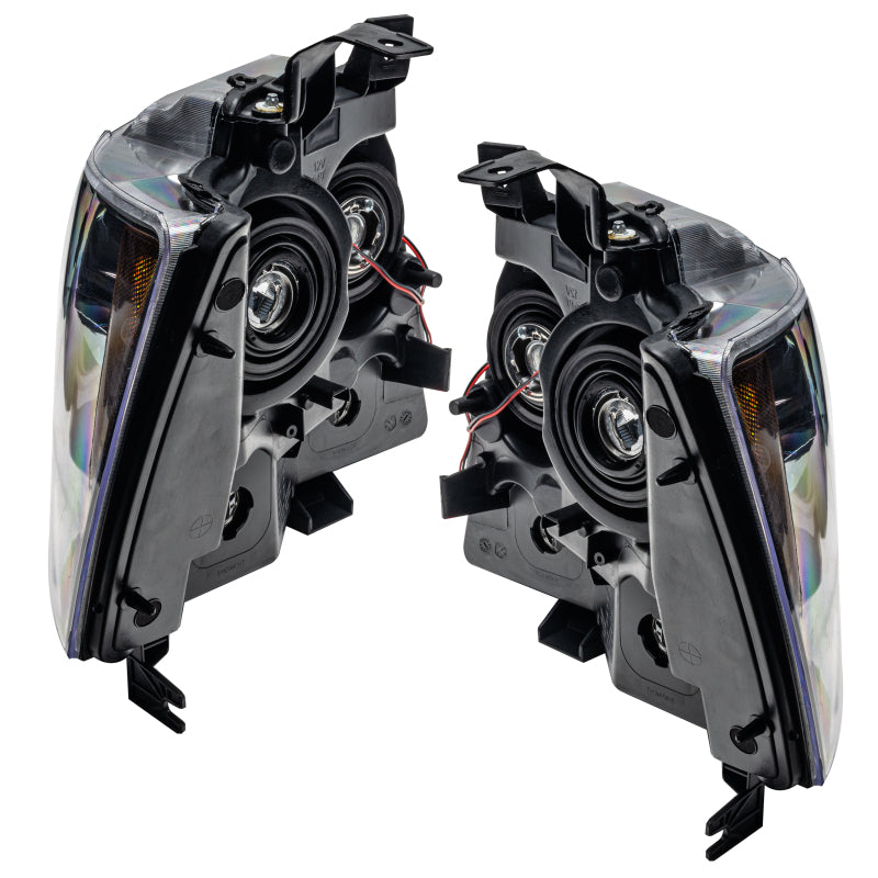 Oracle Lighting 07-14 Chevrolet Tahoe Pre-Assembled LED Halo Headlights -Blue SEE WARRANTY - 7010-002