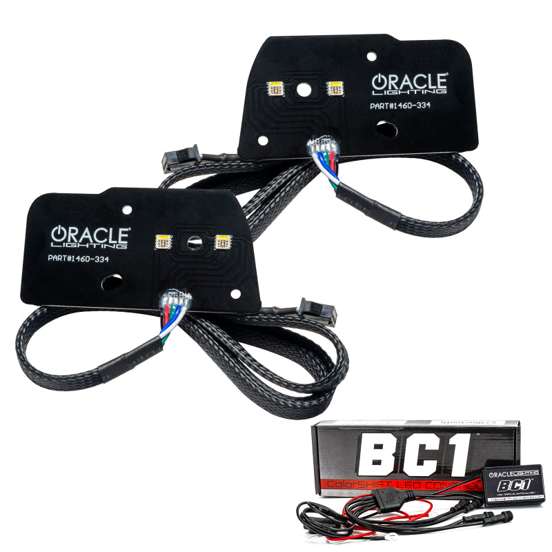 Oracle 21-23 Ford F-150 ColorSHIFT RGB+W Headlight DRL Upgrade Kit w/ BC1 Controller SEE WARRANTY - 1460-335
