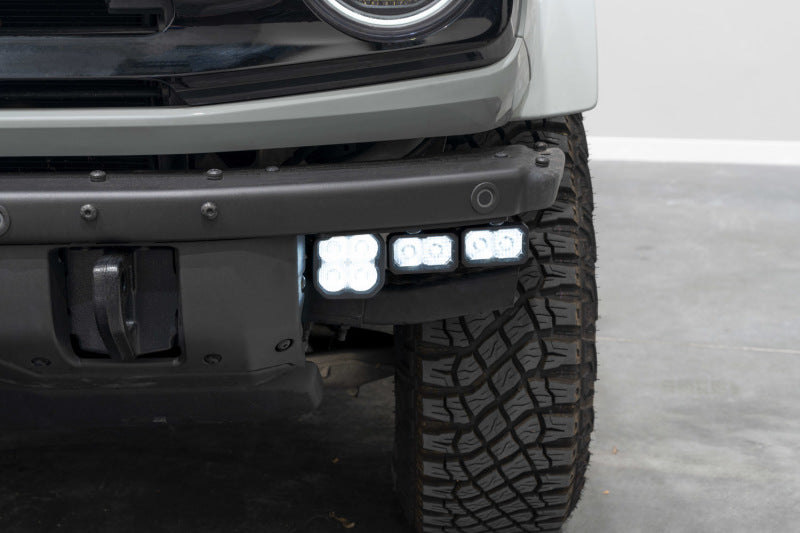 Diode Dynamics 2021 Ford Bronco Stage Series Fog Pocket Kit - White Pro - DD7180 for 2021-2026 Ford Bronco - package contents