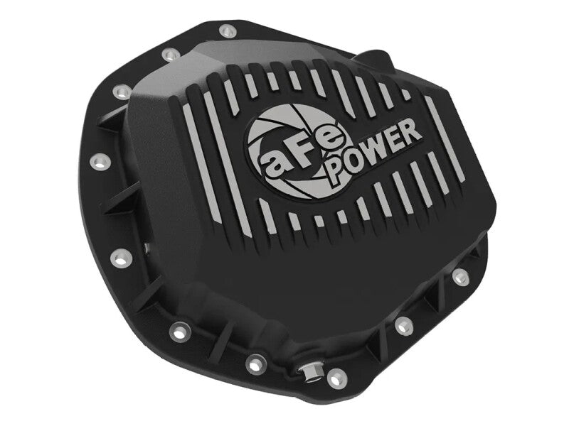 aFe Power Front/Rear Diff Cover Kit w/ Oil 13-18 Dodge L6 Trucks (AAM 9.25-12 & AAM 11.5/12-14) - 46-7701AB
