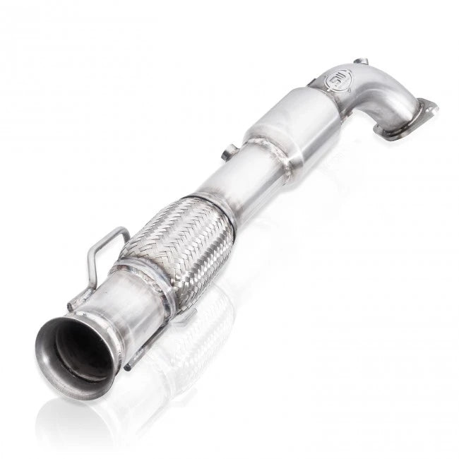 Stainless Works - 2016-18 Focus RS Downpipe - FCRS16DPCAT