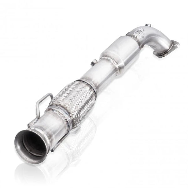 Stainless Works - 2016-18 Focus RS Downpipe - FCRS16DPCAT