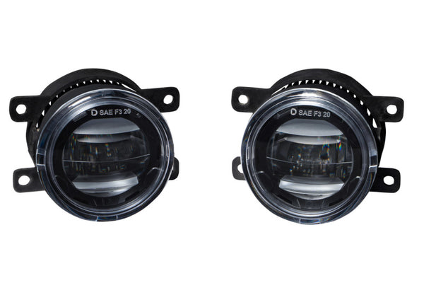 Diode Dynamics Elite Series Type A Fog Lamps - White (Pair) - DD5128P for 2009-2021 Nissan Frontier - front view