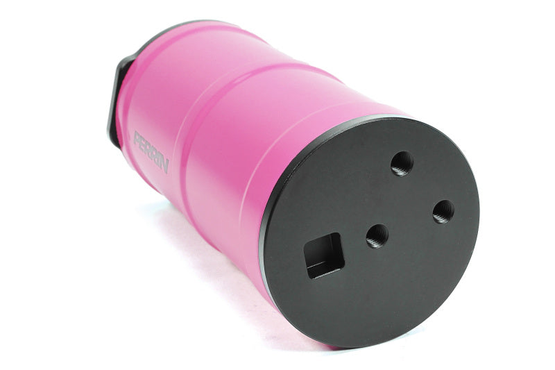 Perrin 13-25 Subaru BRZ / 04-21 Subaru STI / 02-25 Subaru WRX Coolant Overflow Tank - Hyper Pink - ASM-ENG-505HP