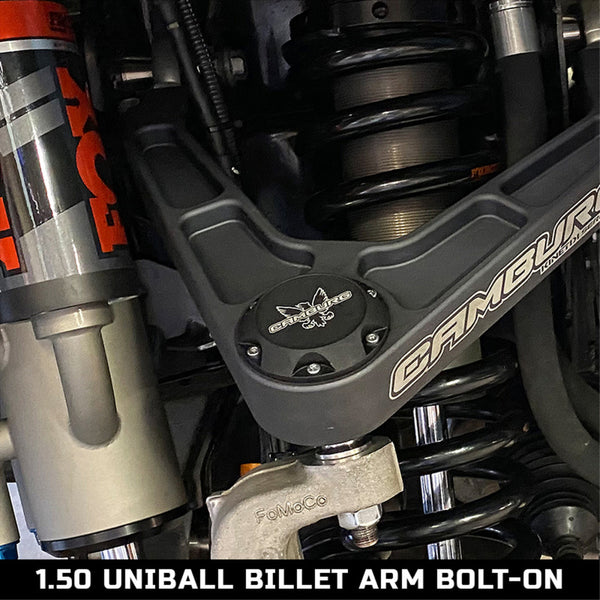 Camburg KINETIK 1.50 UCA Uniball Cap Kit (6-bolt) - CAM-010057 for 2008-2022 Toyota Sequoia - front view
