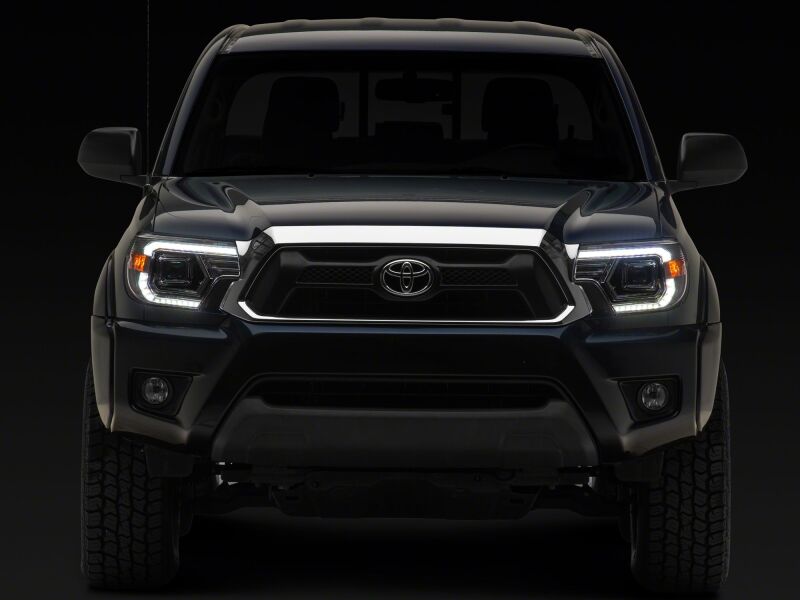 Raxiom 12-15 Toyota Tacoma Axial Series Switchback Projector Headlights- Chrome- Clear Lens - TT23360 - additional view 11