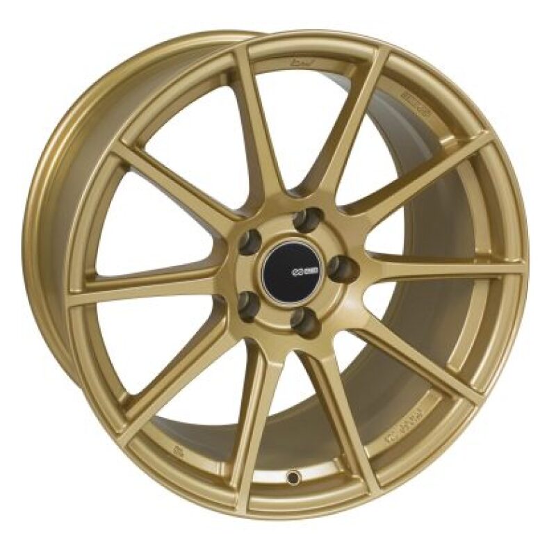 Enkei TS10 18x9.5 5x114.3 35mm Offset 72.6mm Bore Gold Wheel (Special Order/ MOQ 40*) - 499-895-6535GG