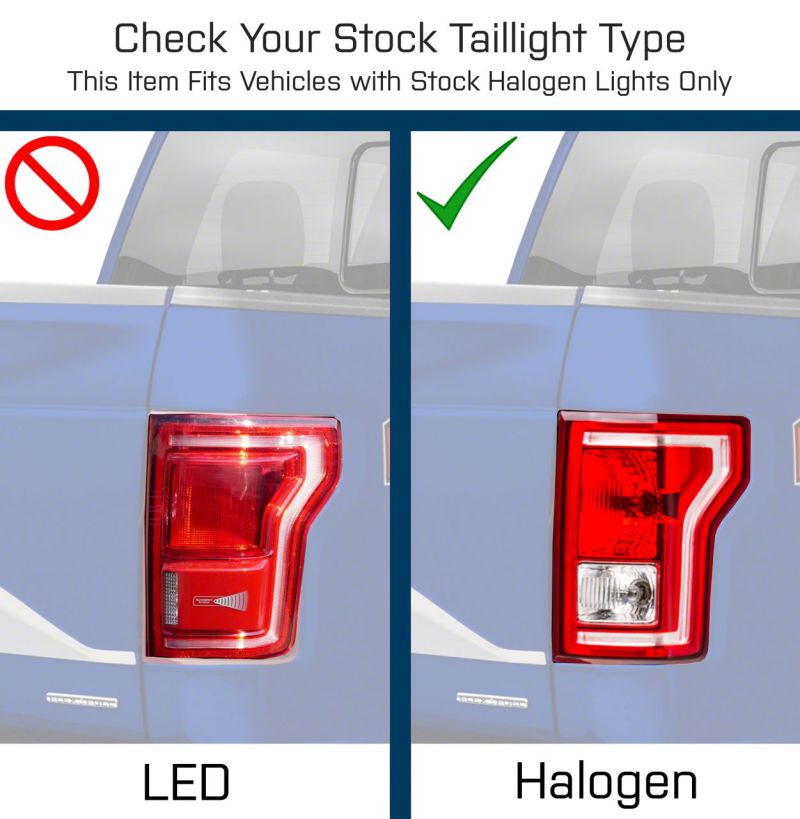 Raxiom 15-17 Ford F-150 G3 LED Tail Lights- Blk Housing (Clear Lens) - T542836