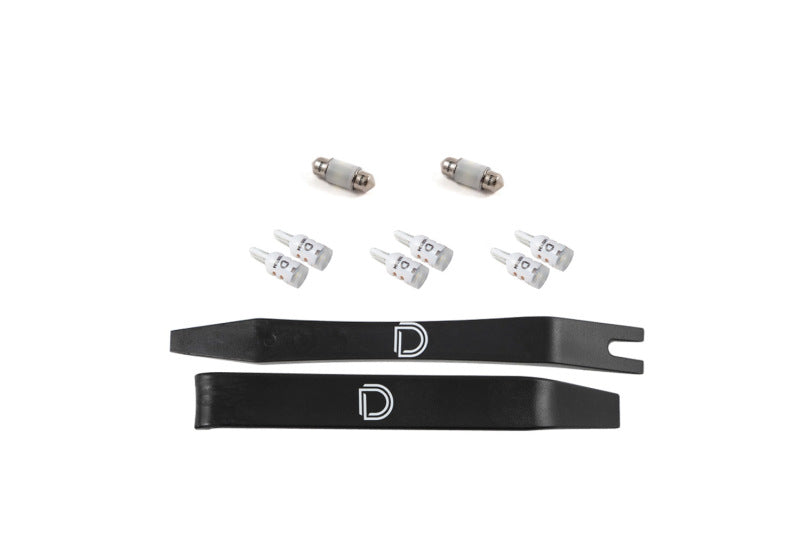 Diode Dynamics 13-18 Toyota Rav4 Interior LED Kit Cool White Stage 1 - DD0579 by Diode Dynamics - installed view