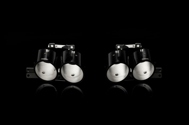Akrapovic 10-14 Lamborghini Gallardo LP 570-4 Coupe/Spyder Tail Pipe Set (Carbon) - TP-CT/8