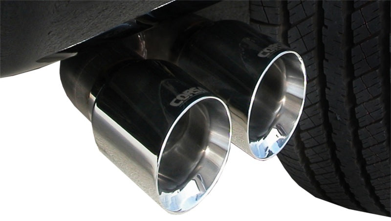 Corsa 07-08 Chevrolet Suburban 1500 5.3L V8 Polished Sport Cat-Back Exhaust - 14246