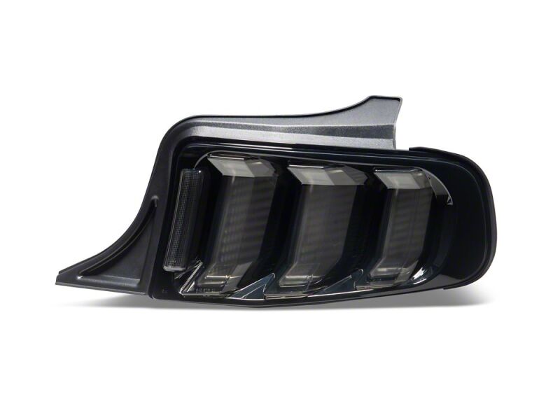 Raxiom 13-14 Ford Mustang CXR Series LED Tail Lights- Black Housing- Smoked Lens - 441705 - close-up view 10