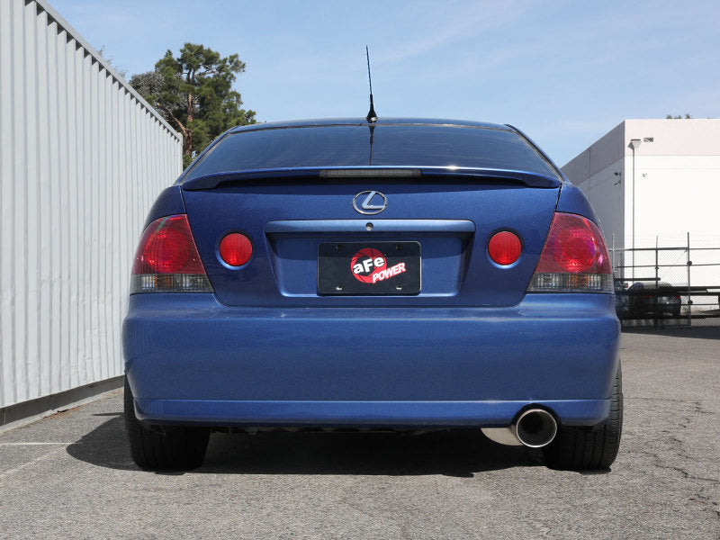 aFe Lexus IS300 01-05 L6-3.0L Takeda Cat-Back Exhaust System- Polished Tip - 49-36058-P