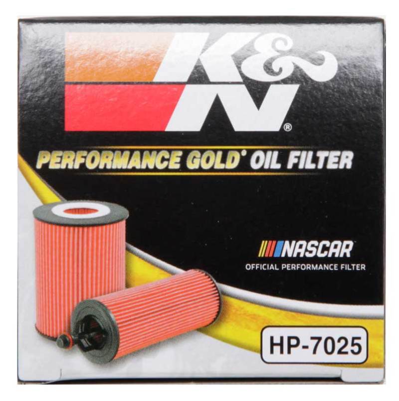 K&amp;N Performance Oil Filter for 11-13 Chrysler 200/300 3.6L / 11-13 Dodge Durango 3.6L - HP-7025