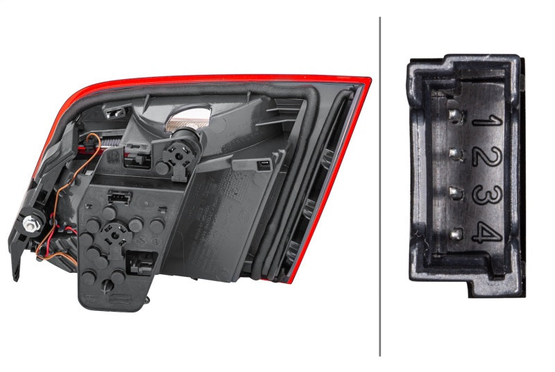 Hella 2011-2016 BMW 528i Left Inner Tail Light - 011145511