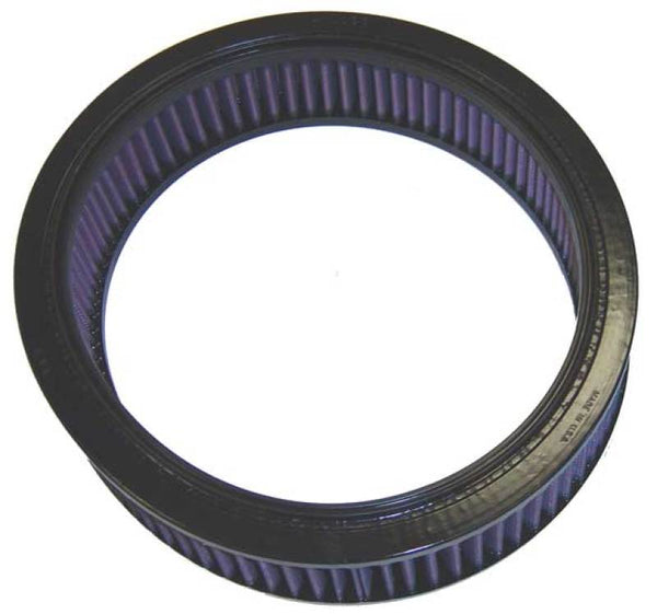 K&N Replacement Air Filter FORD CARS AND TRUCKS, 1977-85 - E-1290 for 1973-1985 Ford F 350 - front view