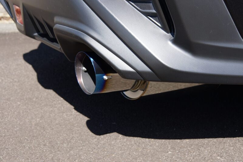 HKS Hi-Power Muffler VBH FA24 - 31006-BF002 by HKS - angle view