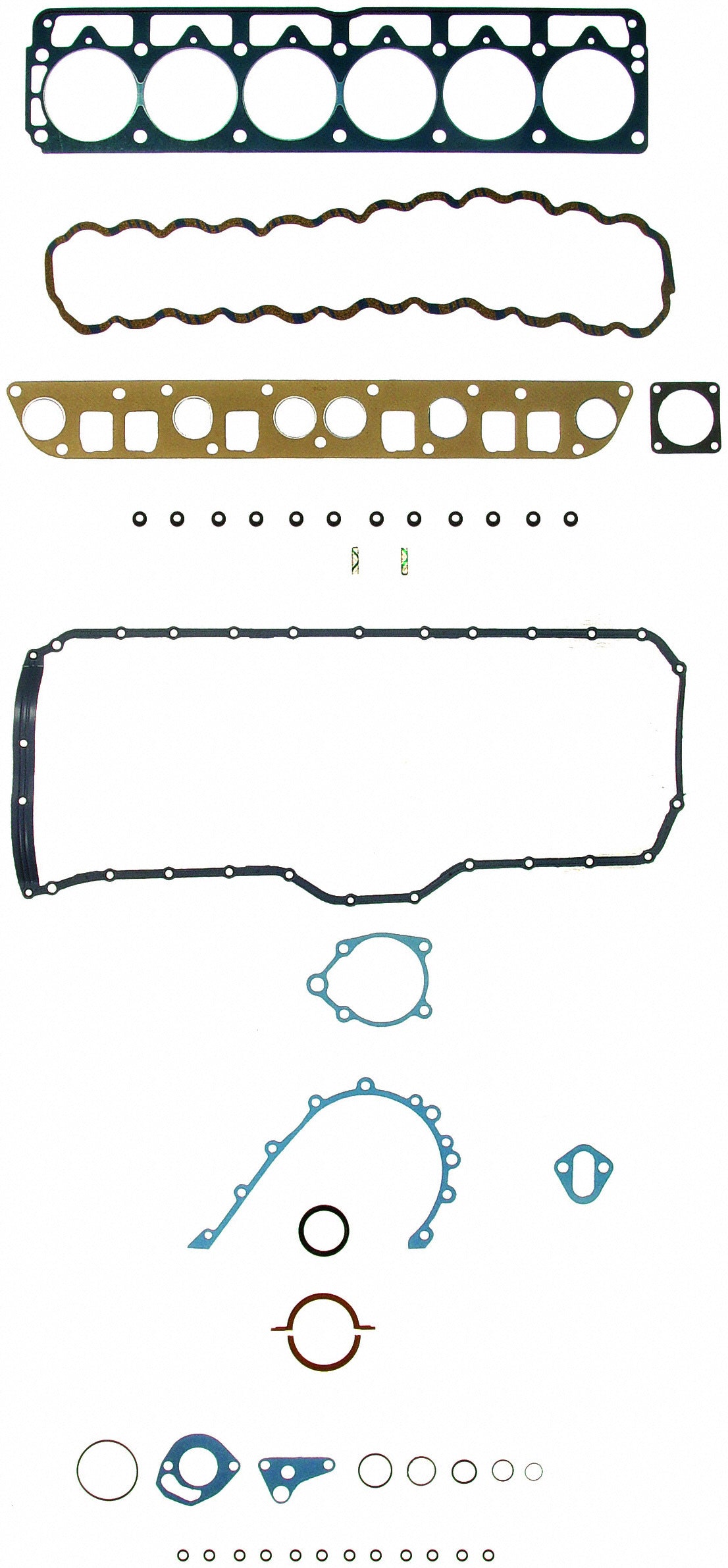Fel-Pro Jeep Cherokee 260-1712 Engine Gasket Set - 2601712 for 1994-1995 Jeep Cherokee - front view
