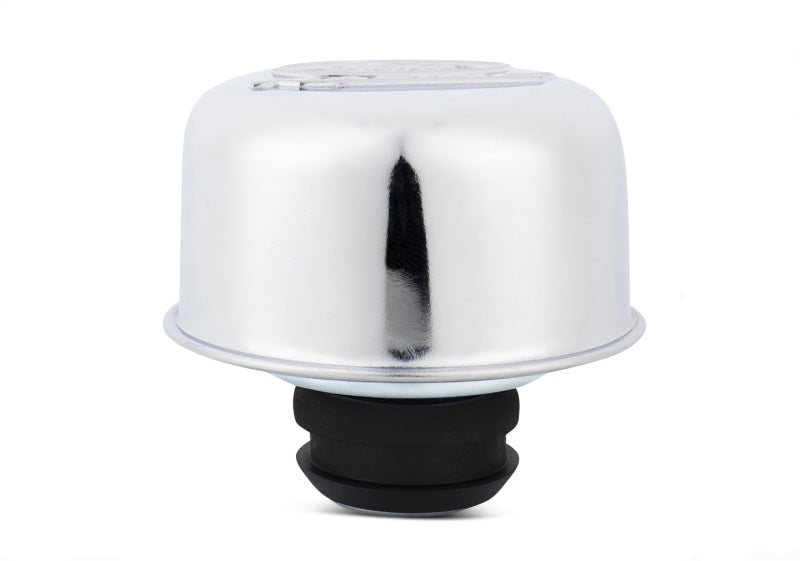 Ford Racing Logo Push-In Type Air Breather Cap - Chrome - 302-215