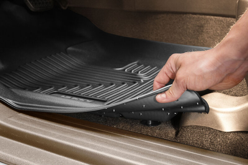 Husky Liners 2019+ Ford Ranger SuperCrew Cab WeatherBeater Black Front & 2nd Seat Floor Liners - 94101HUL
