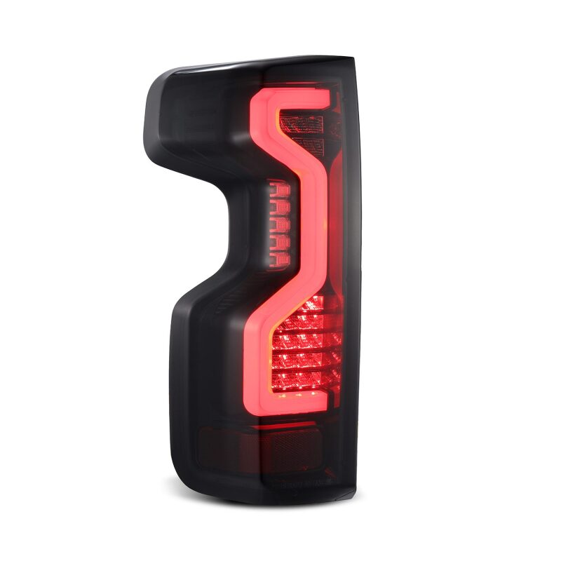 AlphaRex 19-23 Chevrolet Silverado 1500/2500HD/3500HD PRO-Series LED Tail Lights Jet Black - 620070