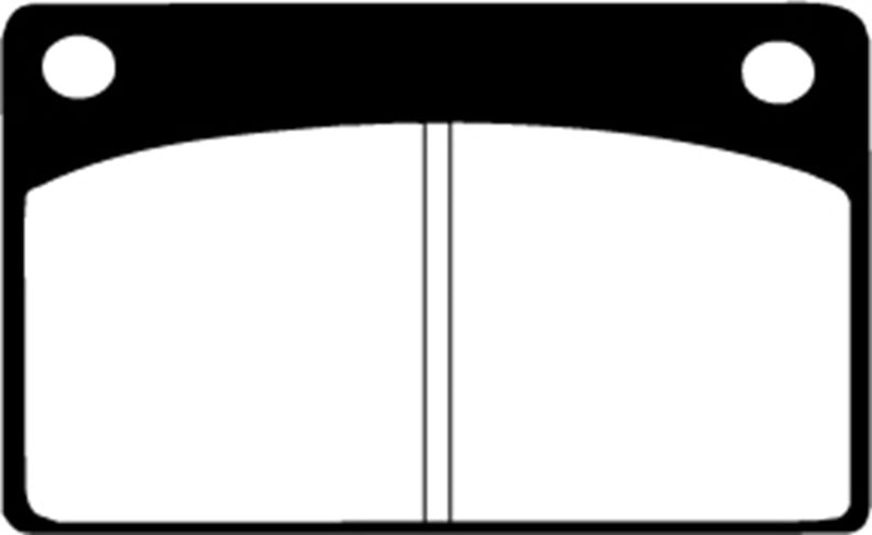 EBC 66-68 Volvo 140 1.8 Redstuff Front Brake Pads - DP3143C