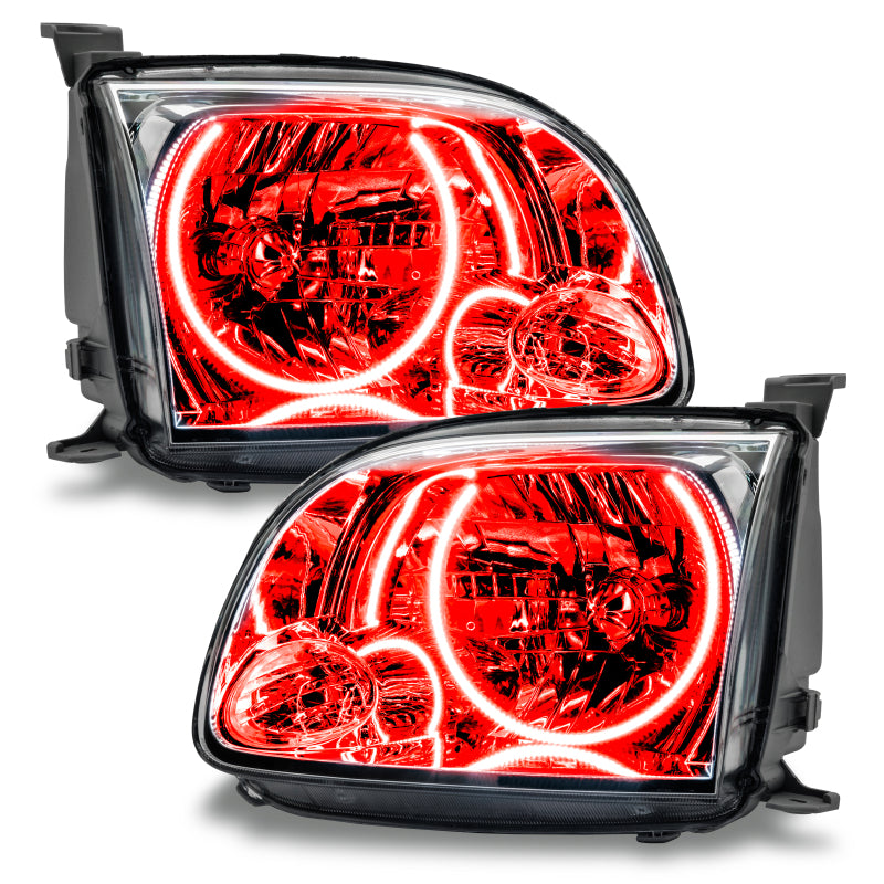 Oracle Lighting 0506 Toyota Tundra Regular/Accessible PreAssembled Halo Headlights Red SEE WARRANTY - 8193-003