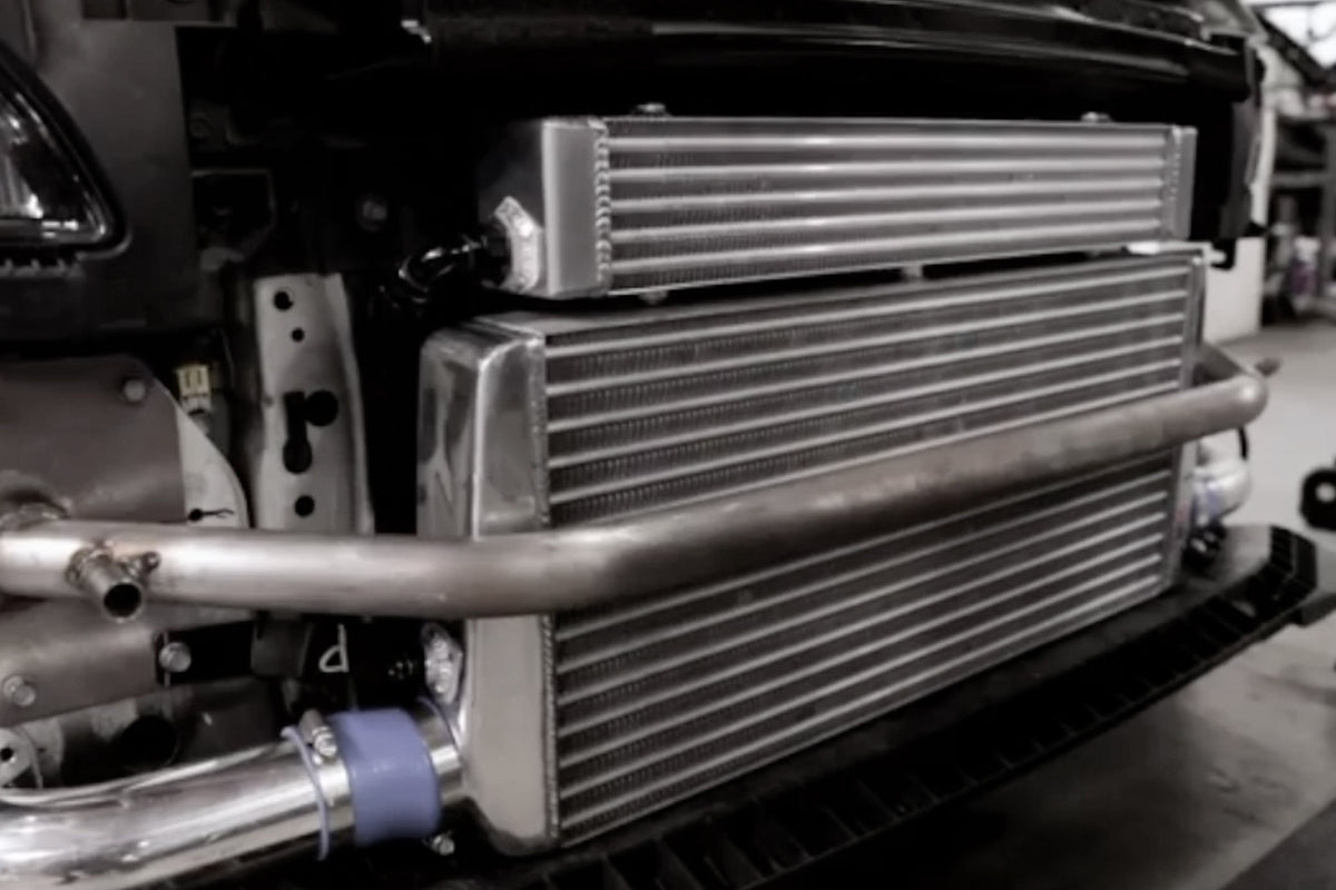GReddy - GReddy Performance Products Civic Type R Hi-Capacity Engine Oil Cooler Kit - FK8 - 12058003