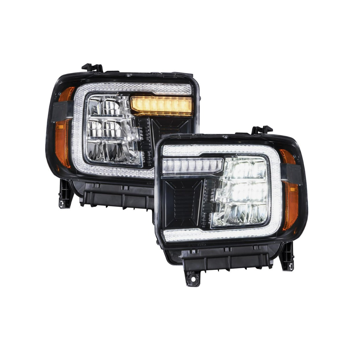 Form Lighting 2014 GMC Sierra LED Reflector Headlights (Pair) - FL0011