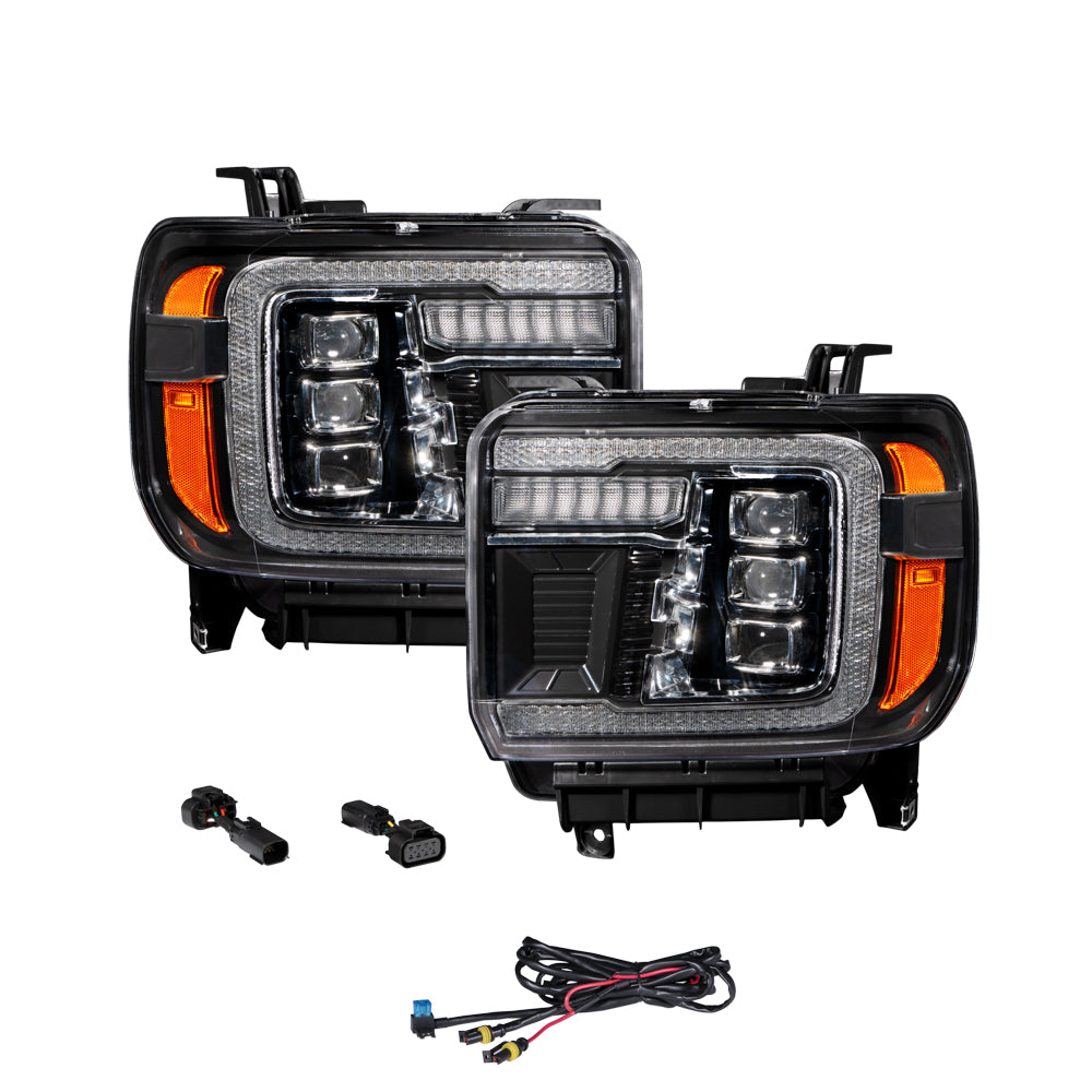 Form Lighting 2014 GMC Sierra LED Projector Headlights (Pair) - FL0012