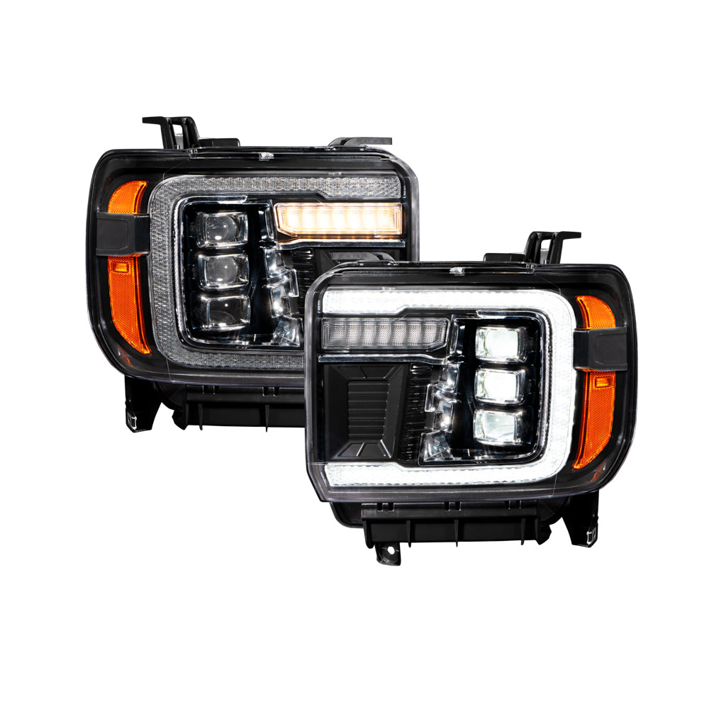 Form Lighting 2014 GMC Sierra LED Projector Headlights (Pair) - FL0012